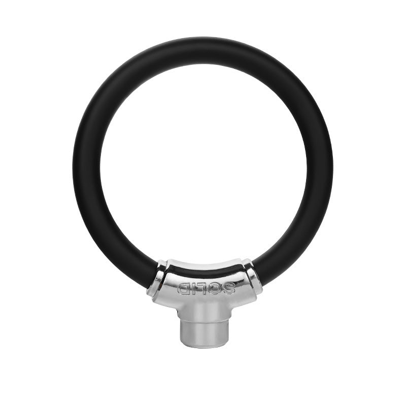 Tragbares Anti-Diebstahl-Stahlkabelschloss in Ringform für Fahrräder