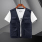 🔥Leichte, atmungsaktive Herren Outdoor Weste mit mehreren Taschen💪
