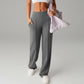 🎉 Neujahrsgeschenk – 50% RABATT!👖 Damen-Hochtaillen-Weitbeinhose: Echte Taschen + Stretchstoff – Bequem & stylisch für jeden Tag!