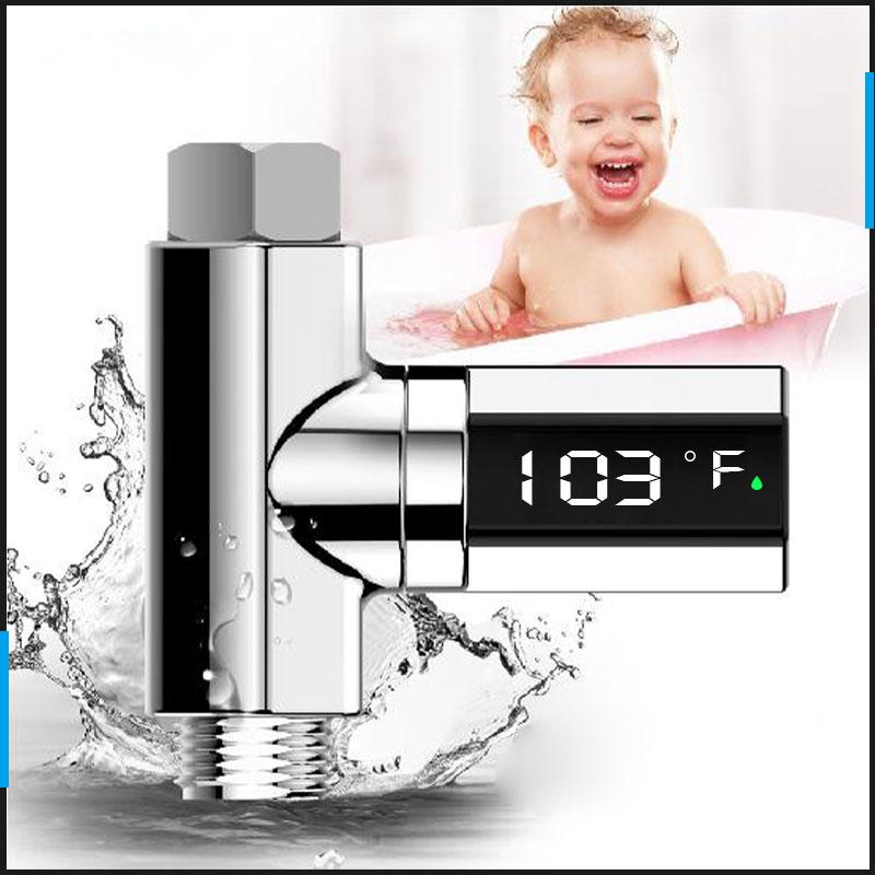 Neuartiges Duschthermometer