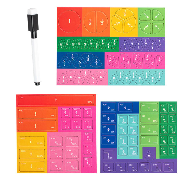 🏆HEISSER VERKAUF 30% RABATT💖Magnetisches Bruchbuch-Puzzle für Kinder