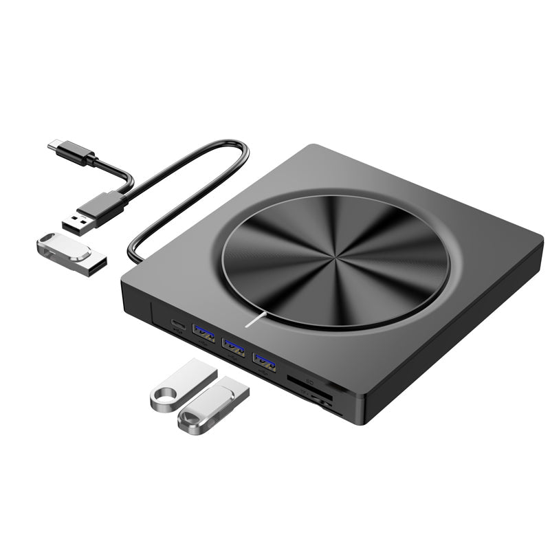 🎉 Neujahrsgeschenk – 50% RABATT!💿 USB-Externes CD/DVD-Laufwerk – Plug & Play für alte Fotos, Musik & Dateien (ohne Laufwerk am Laptop?) ✨