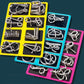 🧠🔠Metall Puzzle Ring achtteilig blaue Version Denksportaufgaben🔗