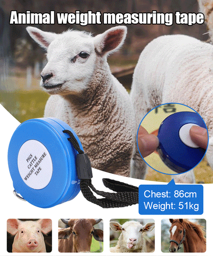Tier-Messband für Rinder und Schweine