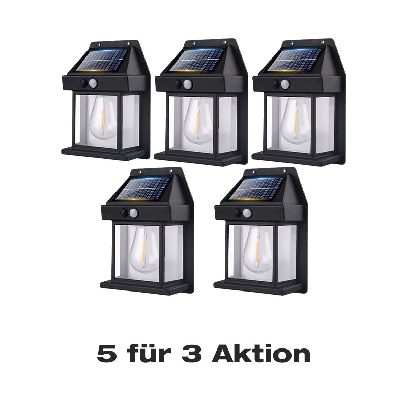 🐺✨ 2 kaufen, 1 gratis! Bewegungs-Sensor Solar-Wandleuchte in Wolfram-Design – automatisch, wetterfest & energieautark. Perfekte Sicherheitsbeleuchtung für Garten und Eingang. 🌞🔋
