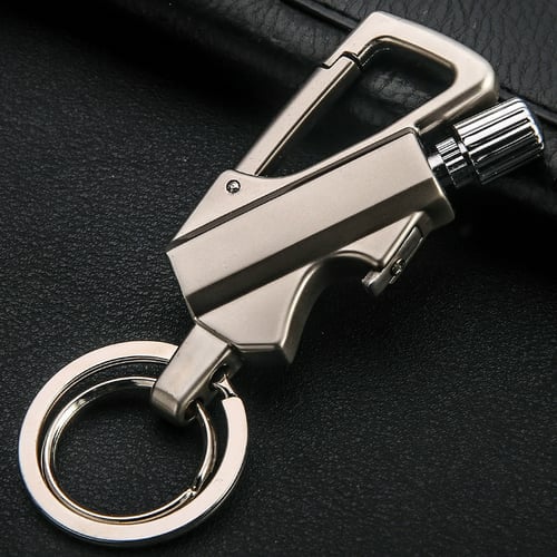 🔥 🔧 Multitool Schlüsselanhänger mit Flaschenöffner ✨ Edelstahl, Wiederverwendbar, Tragbar für Freizeit & Party 🍻