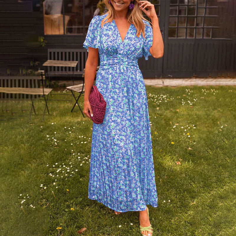 💐 🌻Zeitlich begrenzt 50% RABATT💖Süßes Vintage-Blumenkleid für Damen