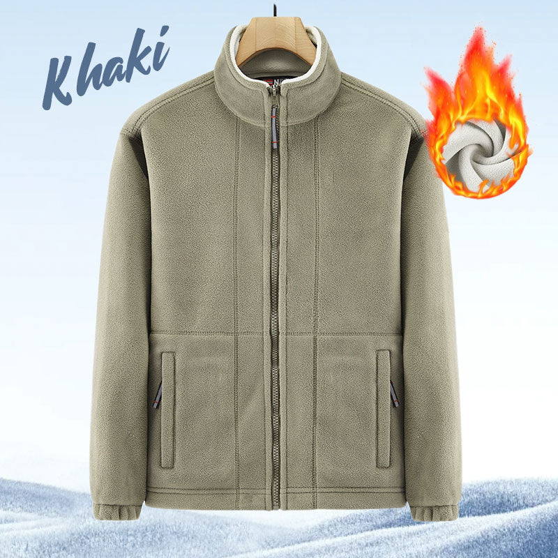 🍂 Early-bird price 73% Rabatt 🍁Herrenjacke mit doppelseitigem Fleece