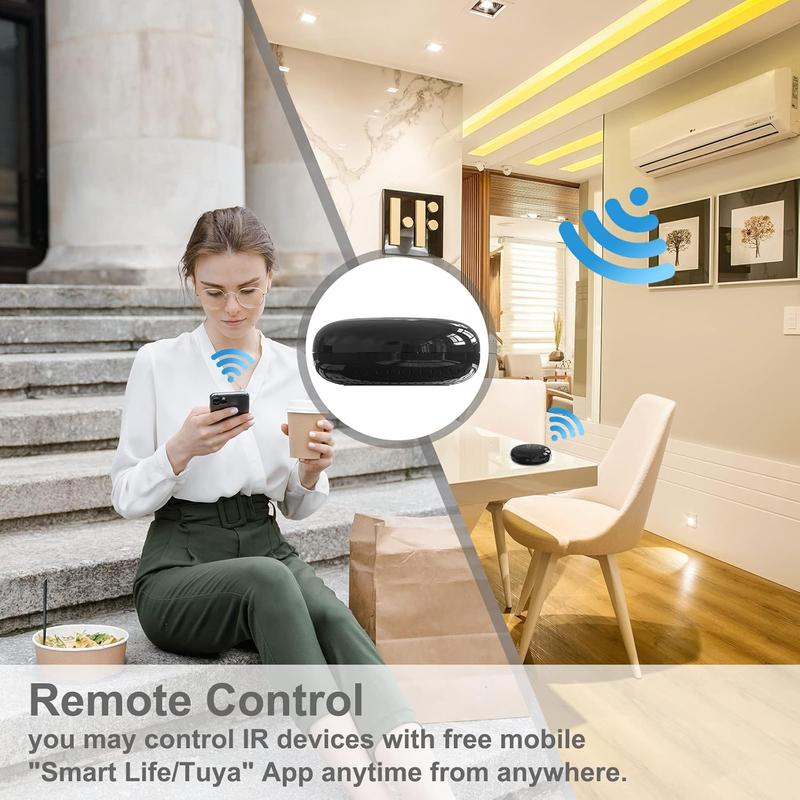 WLAN Alexa IR Telecomando Universale a Infrarossi Smart Home, Hub All-in-One, APP o Controllo Vocale