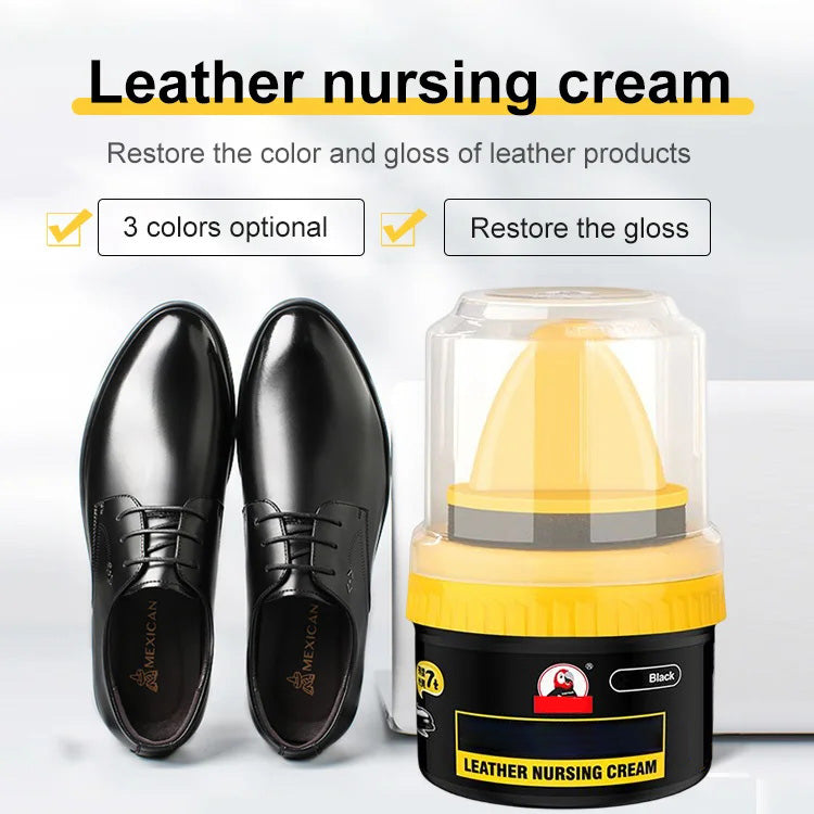 ⏳Begrenzte Zeit 50% Rabatt💥✨【Kaufen Sie 2 und erhalten Sie 1 gratis】✨Flüssige Schuhcreme zur Lederreparaturcreme ✨✨