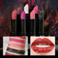 Mattierende, langanhaltende Lippenstift mit feinem Glitzer
