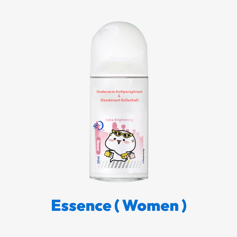 Roll-On für den Unterarm: Antitranspirant und Deodorant