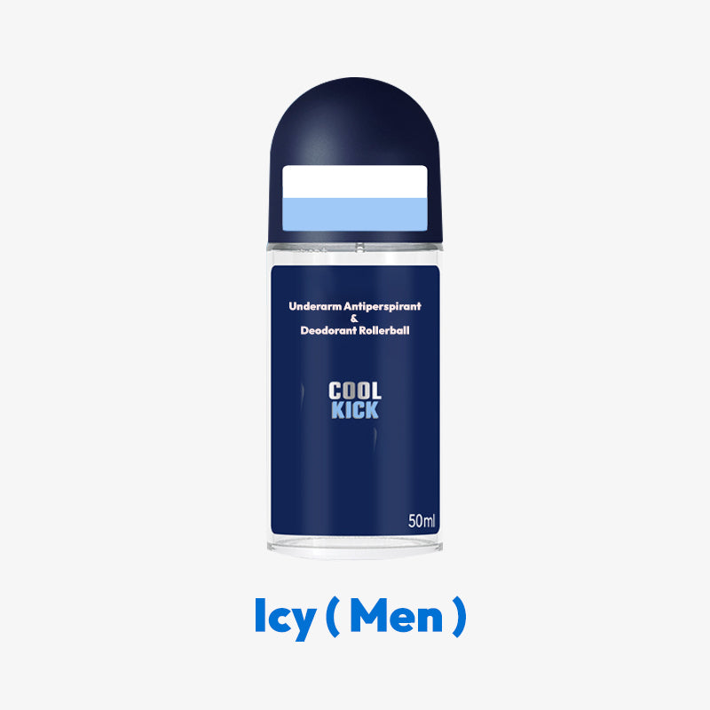 Roll-On für den Unterarm: Antitranspirant und Deodorant