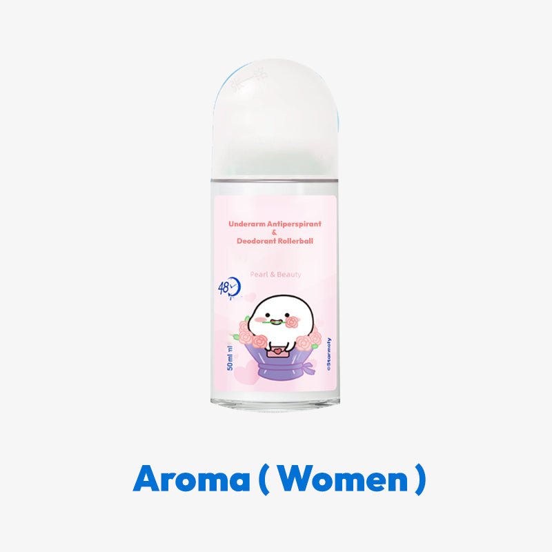 Roll-On für den Unterarm: Antitranspirant und Deodorant