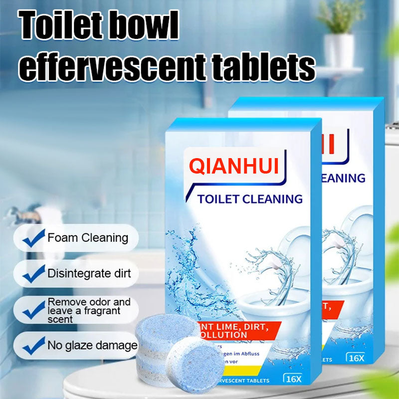🔥Kaufen Sie 2 und erhalten Sie 3 gratis - 🍋 Toilettenreiniger-Tabletten mit Zitronenduft
