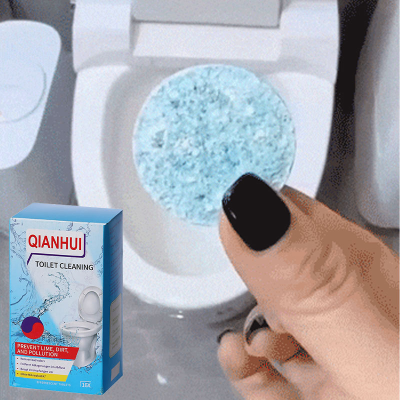 🔥Kaufen Sie 2 und erhalten Sie 3 gratis - 🍋 Toilettenreiniger-Tabletten mit Zitronenduft