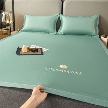 Light Luxury Cool Mat & Pillowcase Bedding Set