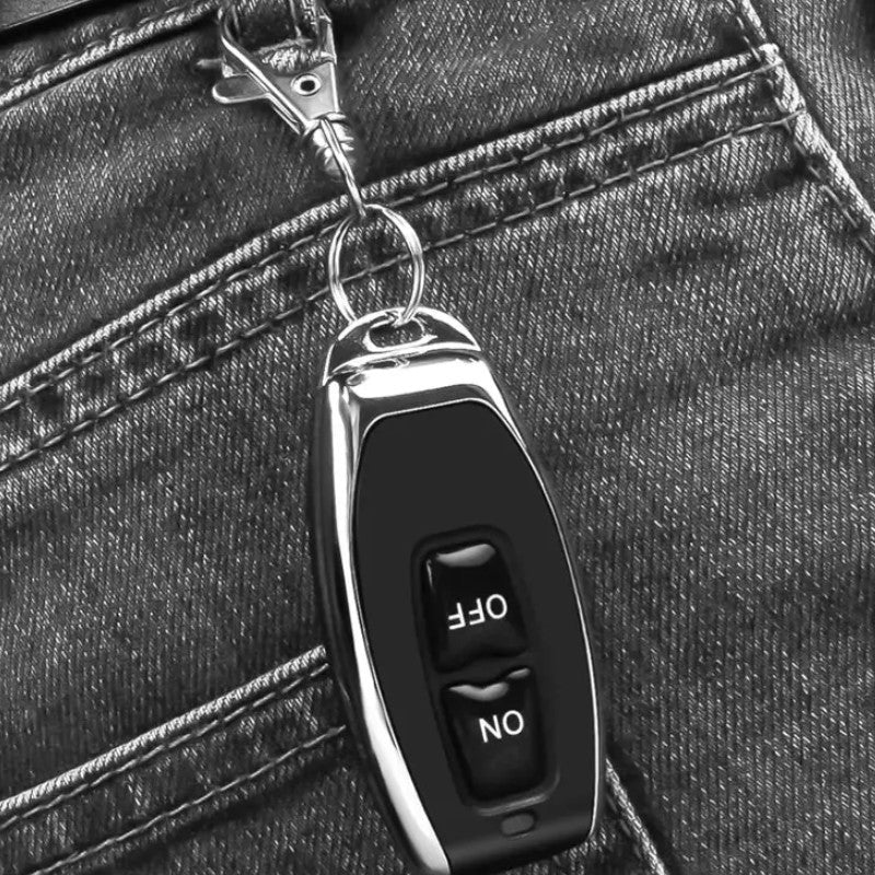 💥Drahtloser Fernbedienungsschalter und Empfänger-Kit, keine Verkabelung