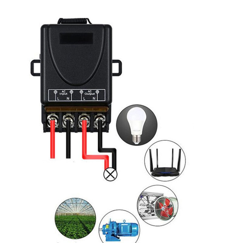 💥Drahtloser Fernbedienungsschalter und Empfänger-Kit, keine Verkabelung
