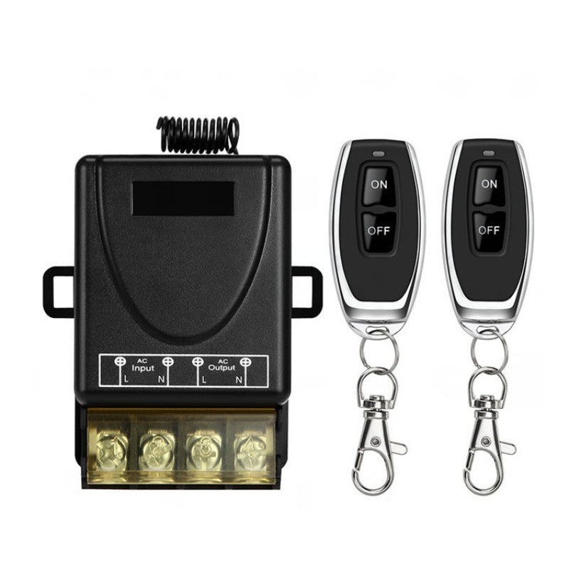 💥Drahtloser Fernbedienungsschalter und Empfänger-Kit, keine Verkabelung