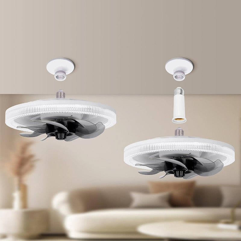 🌞Frühlingserwachen: 50% Rabatt!💡2-in-1 dimmbare Deckenventilatorlampe mit Fernbedienung – Leise, verstellbar und platzsparend