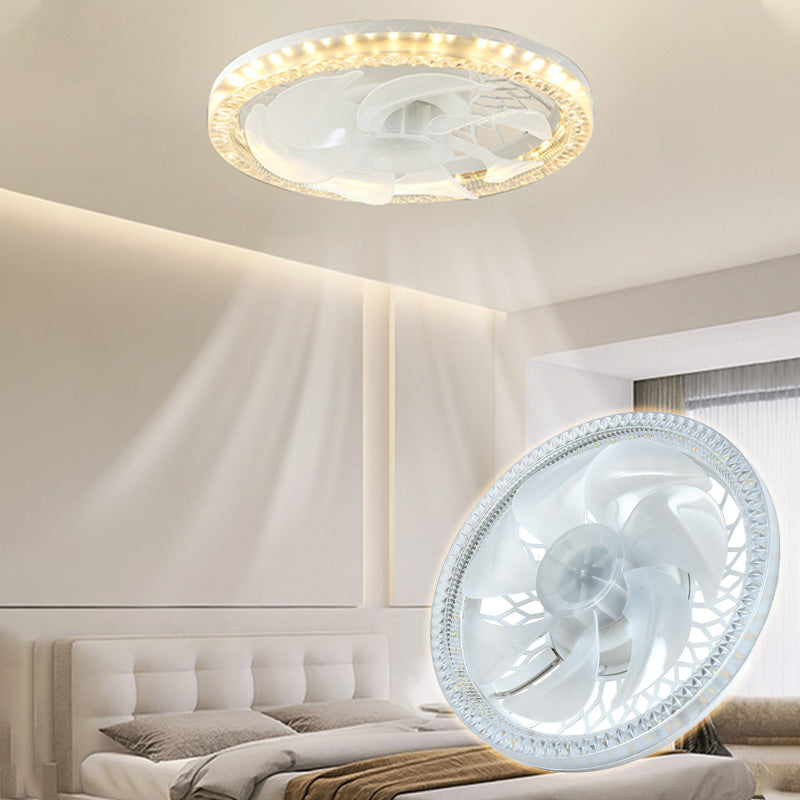 🌞Frühlingserwachen: 50% Rabatt!💡2-in-1 dimmbare Deckenventilatorlampe mit Fernbedienung – Leise, verstellbar und platzsparend