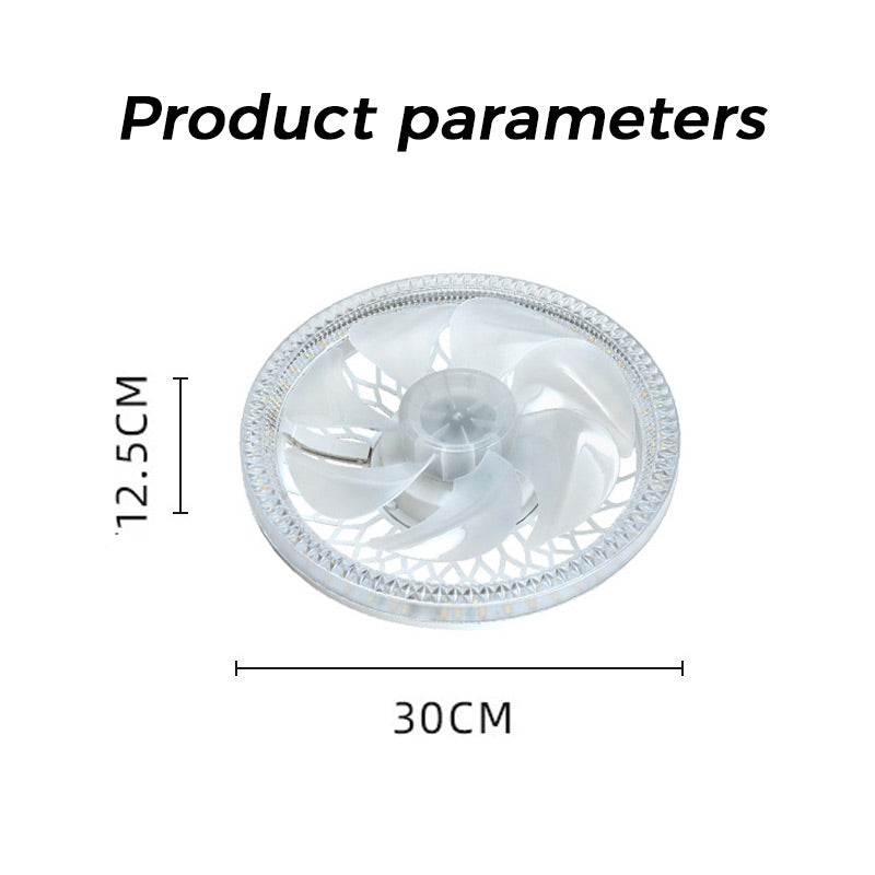 🌞Frühlingserwachen: 50% Rabatt!💡2-in-1 dimmbare Deckenventilatorlampe mit Fernbedienung – Leise, verstellbar und platzsparend