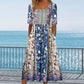 50% OFF🔥Elegantes Kleid mit böhmischem Print für Damen