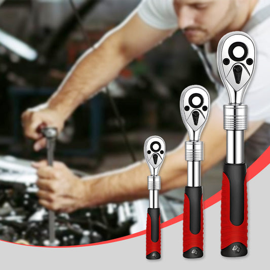 Clé à cliquet à 72 dents avec libération rapide
