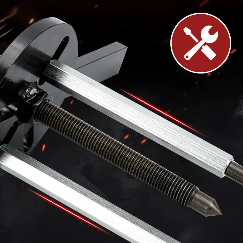 🔥Werkzeug zur Demontage von Innenlagern Abzieher 🔧 Innenlager-Abzieher Set aus Kohlenstoffstahl – 6 Spannzangen in robuster Box für Auto & Fahrrad