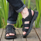 🔥49 % RABATT🔥Hochwertige Freizeitsandalen aus Leder für Herren 【Rutschfest, Fußmassage】