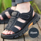 🔥49 % RABATT🔥Hochwertige Freizeitsandalen aus Leder für Herren 【Rutschfest, Fußmassage】