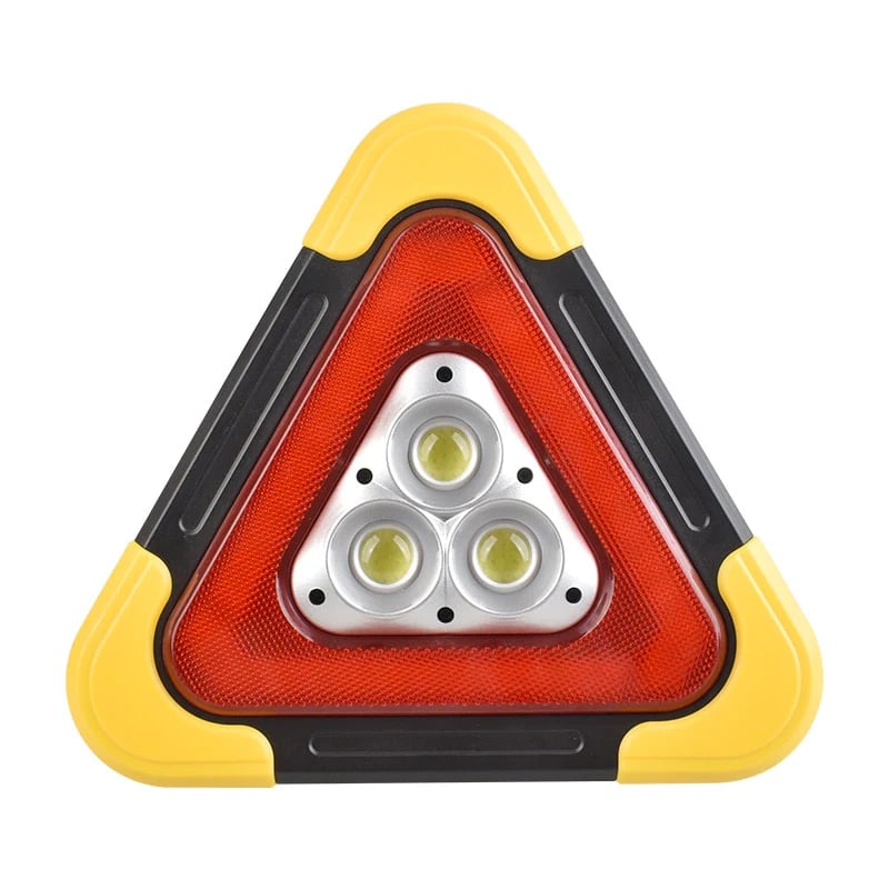 🔥2025 New Arrival🔥 3-IN-1 Solar Emergency Triangle Warning Light at the Roadside