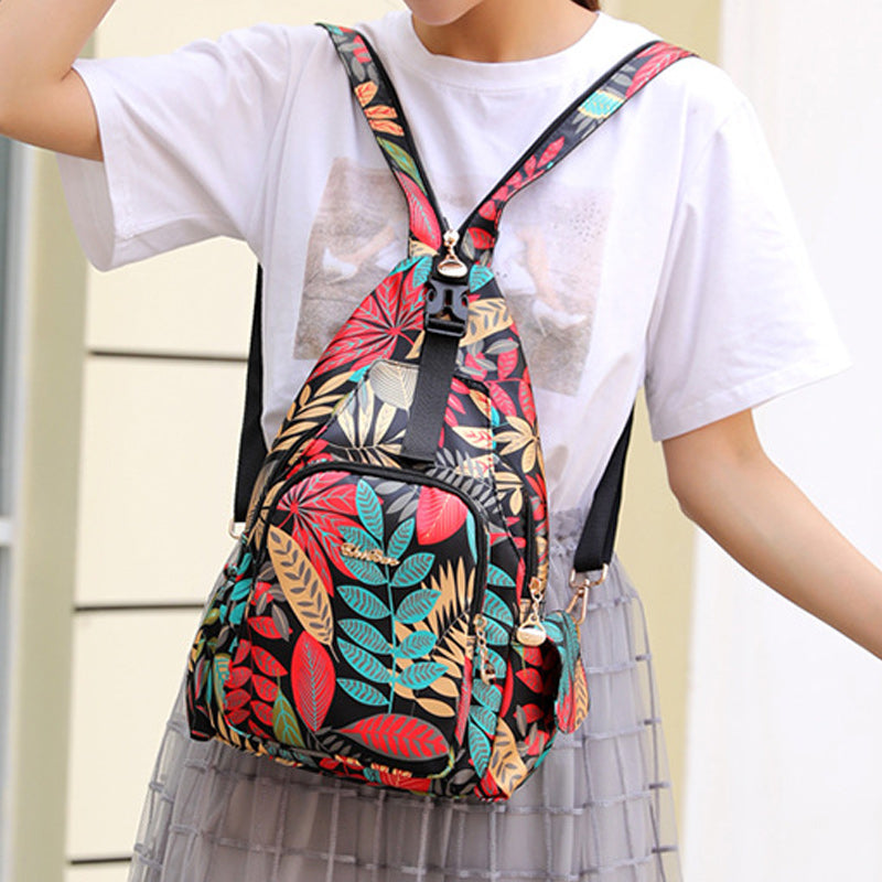 🎒Multifunktionaler, bedruckter Rucksack, leicht und wasserfest