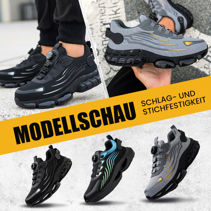 🔥JETZT 50 % RABATT!🔥 Schlag- und stichfeste Sicherheitsschuhe mit Drehknopf