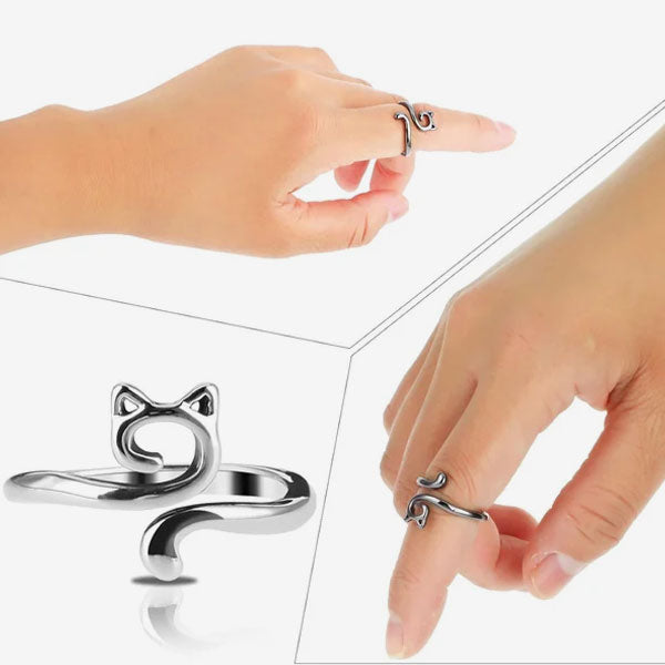 Verstellbarer Ring für Stricken und Häkeln