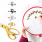 Verstellbarer Ring für Stricken und Häkeln