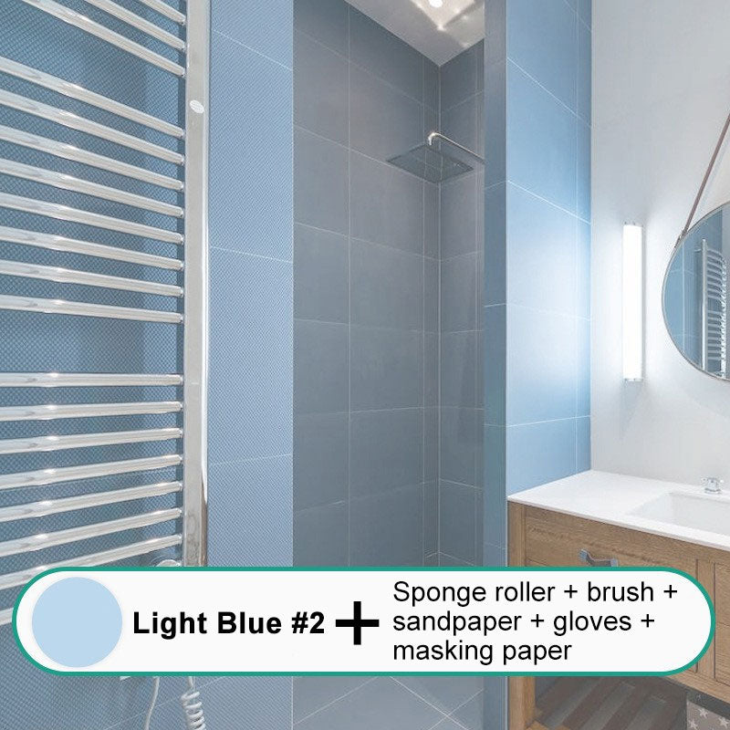 Universal Water-Based Formula Anti-Peeling Tile Paint Set