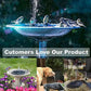 🎁HEISSER ANGEBOT 50 % RABATT 🎁Vollautomatische Solar-Wasser-Brunnen, geben Sie Ihre Fisch-Teich. Teich ein Gefühl der hohen Klasse hinzufügen