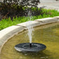 🎁HEISSER ANGEBOT 50 % RABATT 🎁Vollautomatische Solar-Wasser-Brunnen, geben Sie Ihre Fisch-Teich. Teich ein Gefühl der hohen Klasse hinzufügen