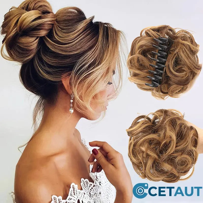 💥Heißer Verkauf - 50% RABATT💥Krallen-Clip Perücke für natürliches Haar bun