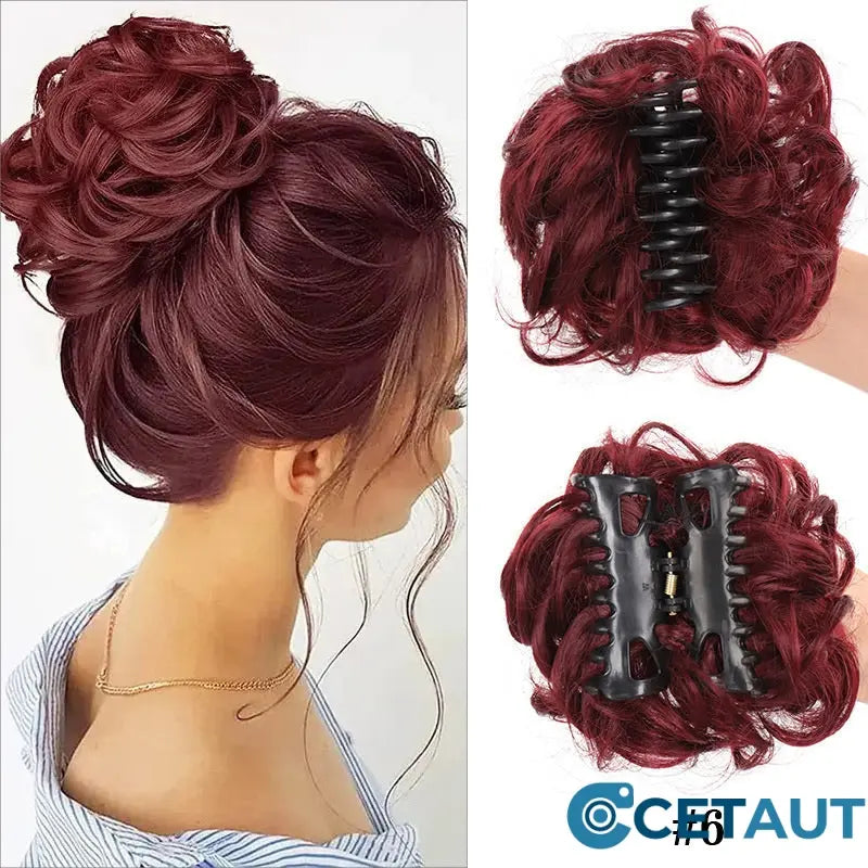 💥Heißer Verkauf - 50% RABATT💥Krallen-Clip Perücke für natürliches Haar bun