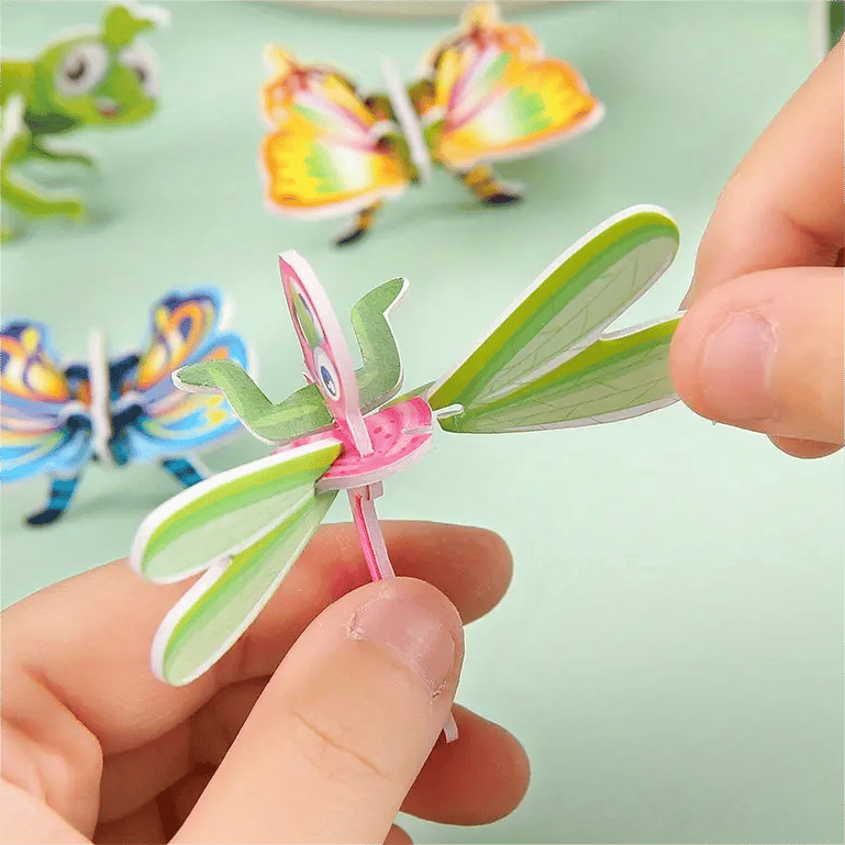 🧩 WEIHNACHTSANGEBOT 50% RABATT! ✨ Erzieherisches 3D-Cartoon-Puzzle - 57-teilig mit leuchtenden Farben für kreatives Lernen bei Kindern 🎨👧