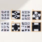 🔥Solange der Vorrat reicht 40 % Rabatt!🎉🌸Kreatives Lernpuzzleset für Kinder in Schwarz und Weiß