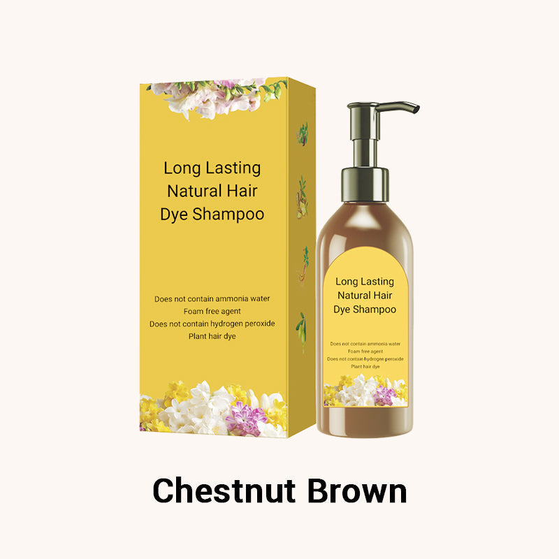 ❤️ Lang anhaltende natürliche Haarfarbe Shampoo