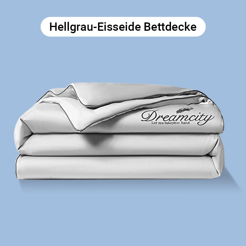 Waschbare, kühlende 4-teilige Bettwäsche – Perfekt für heiße Nächte! 🌙❄️