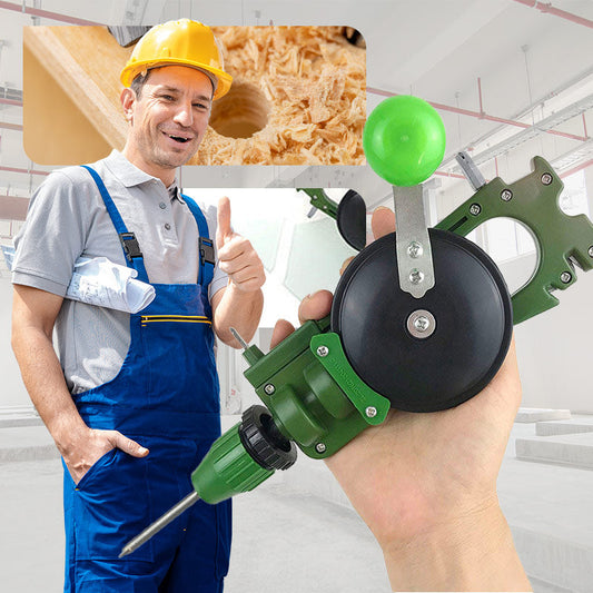🛠️Multifunktionaler Glasschneider mit Bohrer und Messerschärfer