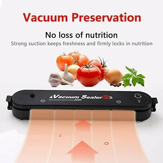 📦 JETZT 50 % RABATT! ⚡ Automatische Vakuumiermaschine – Ein-Knopf-Bedienung, verlängert die Frische von Lebensmitteln und kompaktes Design 🍖Lebensmittel schützen. 🥩