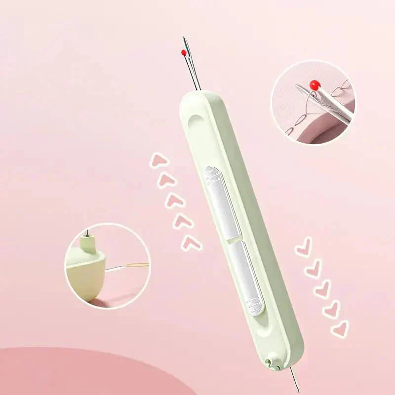 💥2-in-1 Nadeleinfädler & Nahttrenner Werkzeug