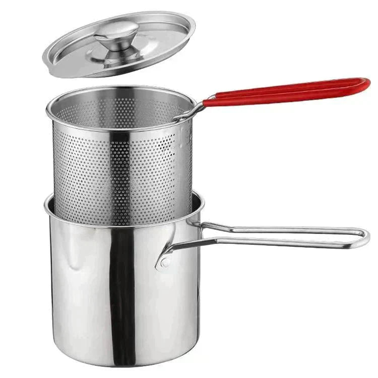 🔥Heißer Verkauf(50% Rabatt)🔥304 Edelstahl-Multifunktionsfritteuse